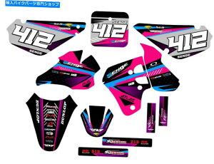 Graphics decal kit 2000 RM 80�T�[�W�s���N�Z���Q�O���t�B�b�N�X�L�b�g�X�Y�L�ƌ݊��� 2000 RM 80 SURGE Pink Senge Graphics Kit Compatible with Suzuki�y���s�A���i�z