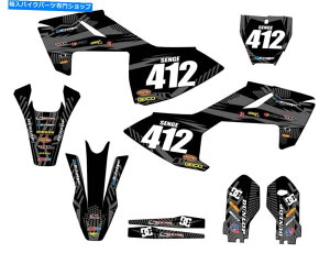 Graphics decal kit 2018-2023 TC 85 Mayhem Black Senge Graphics Kit Husqvarna�ƌ݊��� 2018-2023 TC 85 MAYHEM Black Senge Graphics Kit Compatible with Husqvarna