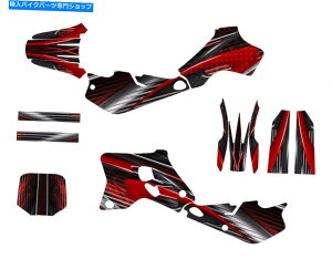 Graphics decal kit YZ80�O���t�B�b�N�X1993-2001�_�[�g�o�C�N�f�J�[���L�b�g��3333 -RED�����J�X�^���T�[�r�X YZ80 graphics 1993 - 2001 dirt bike decal kit #3333-Red Free Custom Service�y���s�A���i�z