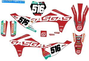 Graphics decal kit 2021-2022 Gasgas MC 125 250 350 450 DIGA Pross Team Graphics Kit��Plates 2021-2022 GASGAS MC 125 250 350 450 Diga Procross Team Graphics Kit & Plates�y���s�A���i�z