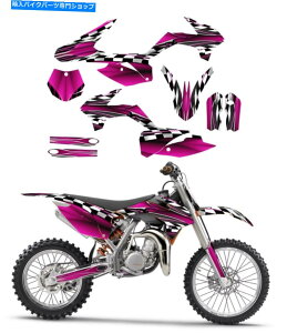 Graphics decal kit 2013 2014 2015 2016 2017 KTM SX85OtBbNJX^fRLbg2500zbgsN 2013 2014 2015 2016 2017 KTM SX85 graphics custom deco kit #2500 Hot Pink