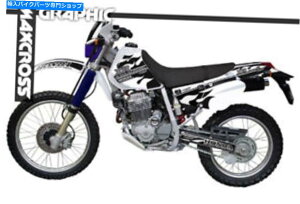 Graphics decal kit Honda XR250R XR400R 1995-2005 Maxcross Graphics Kit Decals�X�e�b�J�[MD3 HONDA XR250R XR400R 1995-2005 MAXCROSS GRAPHICS KIT DECALS STICKERS MD3�y���s�A���i�z