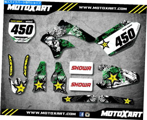 Graphics decal kit ���KXF 450 2006-2008�f�J�[���L�b�g�O���t�B�e�B�X�^�C���t���O���t�B�b�N�X /�X�e�b�J�[ Kawasaki KXF 450 2006 - 2008 Decal kit GRAFFITI STYLE Full Graphics / stickers