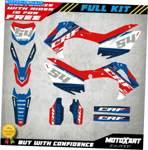 Graphics decal kit Honda CRF 450 2013 2014 2015 2016tJX^OtBbNLbgX^C̃XebJ[ Honda CRF 450 2013 2014 2015 2016 Full Custom Graphic Kit FIERCE Style stickers