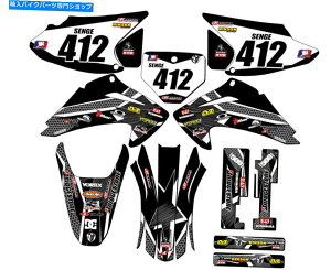 Graphics decal kit 2003-2007 CRF 150 F Podium Black Senge Graphics Kit��Honda�ƌ݊��� 2003-2007 CRF 150 F PODIUM Black Senge Graphics Kit Compatible with Honda�y���s�A���i�z