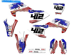 Graphics decal kit 2018-2023 TC 85 Merica USA Senge Graphics Kit Husqvarna�ƌ݊��� 2018-2023 TC 85 MERICA Usa Senge Graphics Kit Compatible with Husqvarna