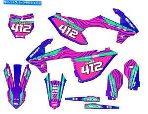 Graphics decal kit 2018-2023 SX 85 Tigre Pink Senge Graphics KitKTMƌ݊ 2018-2023 SX 85 TIGRE Pink Senge Graphics Kit Compatible with KTM