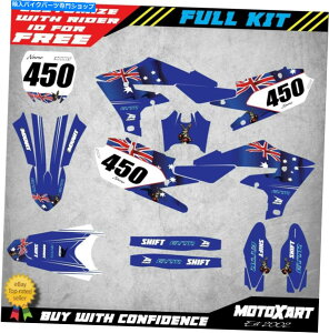 Graphics decal kit }nYZF 250 2019 2020fI[W[X^C̃fJ[ɍJX^OtBbNLbg Custom Graphic Kit to Fit Yamaha YZF 250 2019 2020 model AUSSIE STYLE decals