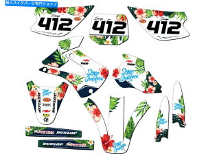 Graphics decal kit 1998-2000 kx 80gsbNzCgZQOtBbNXLbgƌ݊ 1998-2000 KX 80 TROPIC White Senge Graphics Kit Compatible with Kawasaki