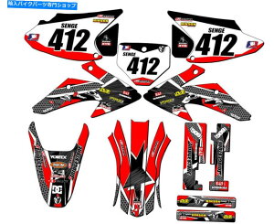 Graphics decal kit 2008-2014 CRF 230 F Podium Red Senge Graphics Kit��Honda�ƌ݊��� 2008-2014 CRF 230 F PODIUM Red Senge Graphics Kit Compatible with Honda�y���s�A���i�z