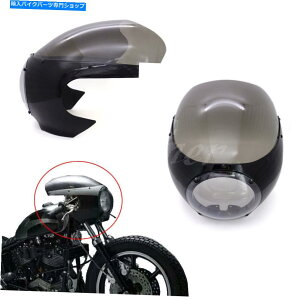 Graphics decal kitFairings 5 3/4 "ubNwbhCgtFAOtgKXBe[WhbO[VOoCp[JtF[T[ 5 3/4" Black Headlight Fairing Windshield Vintage Drag Racing Viper Cafe R