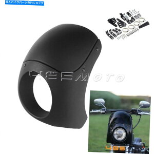 Graphics decal kitFairings 5.75 �n�[���[�X�|�[�c�X�^�[XL�_�C�i�p�̃w�b�h���C�g�t�F�A�����O�t�����g�K���X35-49mm�t�H�[�N 5.75 in Headlight Fairing Windshield 35-49mm Fork for Harley Sportster XL Dyna�y���s�A���i