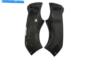 Graphics decal kitFairings 2003-2004 ZX6R 100���J�[�{���t�@�C�o�[�t�����g�T�C�h�_�b�V�������G�A�_�N�g�J�o�[�t�F�A�����O Fit 2003-2004 ZX6R 100% Carbon Fiber Front Side Dash RAM Air Duct Cover Fairing