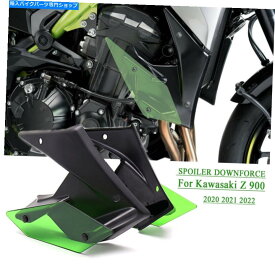 Graphics decal kitFairings サイドダウンフォースネイキッドネタバレカワサキZ900 Z 900 2020 2021のためのグリーン Side Downforce Naked Spoilers Green For Kawasaki Z900 Z 900 2020 2021