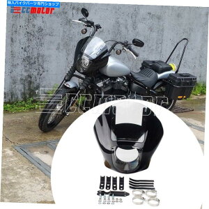 Graphics decal kitFairings �n�[���[�X�|�[�c�X�^�[88-up dyna 95-17�̃N���A�N�H�[�^�[�t�F�A�����O�t�����g�K���X��� Clear Quarter Fairing Windshield Screen for Harley Sportster 88-Up Dyna 95-17�y���s�A���i�z