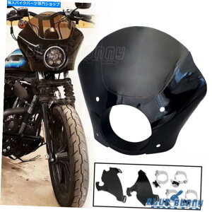 Graphics decal kitFairings Harley Sportster xl883p̃tgKX}XNLbgtI[goCwbhCgtFAOxl883 Motorcycle Headlight Fairing W/ Windshield Mask Kit For Harley Sportster XL883