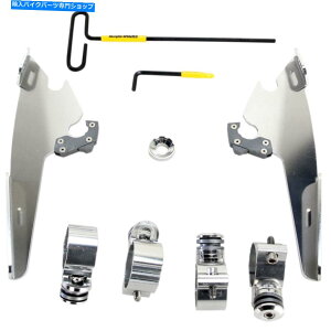 Graphics decal kitFairings tBXVF[hobgEBO - tLbg - |bV - XL883 MEK2004 MEMPHIS SHADES Batwing - Mounting Kit - Polished - XL883 MEK2004