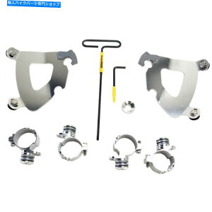 Graphics decal kitFairings tBXVF[hKgbg}EgLbg-Polished -XL883 MEK2002 MEMPHIS SHADES GAUNTLET MOUNTING KIT - POLISHED - XL883 MEK2002