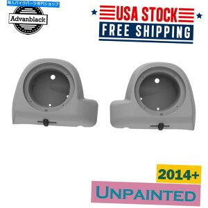 Graphics decal kitFairings �h������Ă��Ȃ�6.5 ''�X�s�[�J�[�|�b�h�n�[���[FLHR FLHXS FLTRX 2014+�̒Ⴂ�t�F�A�����O Unpainted 6.5'' Speaker Pods Lower Fairings For Harley FLHR FLHXS FLTRX 2014+�y���s�A���i�z
