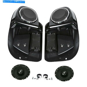 Graphics decal kitFairings xebhbOtFAO6.5 "n[[[hOChɍXs[J[O14-22 Lower Vented Leg Fairings & 6.5" Speakers Grills Fit For Harley Road Glide 14-22