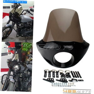 Graphics decal kitFairings JtF[T[wbhCgtFAOJo[p̃jo[T5.75 5-3/ 4 " Universal 5.75 5-3/4" for Cafe Racer Headlight Fairing Cover w/ Tall Windshield