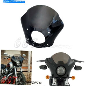 Graphics decal kitFairings �n�[���[�_�C�i�\�t�g�A�C���X�g���[�g�{�u�X�|�[�c�X�^�[XG500�̃I�[�g�o�C�w�b�h���C�g�t�F�A�����O Motorcycle Headlight Fairing for Harley Dyna Softail Street Bob Sportster XG500�y���s