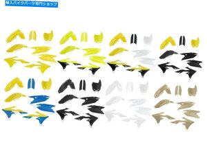 Graphics decal kitFairings Acerbis�t���v���X�`�b�N�L�b�g�X�Y�L'19 -21 RMZ250 RMZ450�t�F���_�[�V�����E�h�t�H�[�N�K�[�h Acerbis Full Plastic Kit Suzuki '19-21 RMZ250 RMZ450 Fenders Shrouds Fork Guards