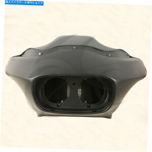 Fairings �n�[���[���[�h�O���C�h�ɓK�����}�b�g�C���i�[�A���h�A�E�^�[�w�b�h���C�g�t�F�A�����O1998-2013 12 11 Matte Inner & Outer Headlight Fairing Fit For Harley Road Glide 1998-2013 12 11�y���s�A���i�z
