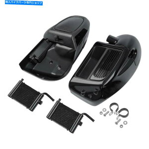 Fairings �n�[���[���[�h�O���C�h2014-2022�ɓK�����x���g�t�F�A�����O���W�G�[�^�[�N�[���[��p Lower Vented Fairing Radiator Cooler Cooling Fit For Harley Road Glide 2014-2022�y���s�A���i�z