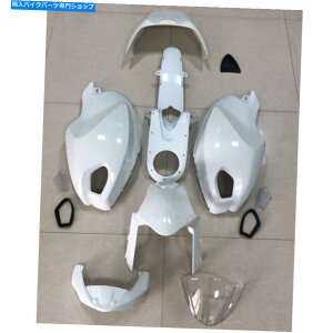 Fairings Ducati Monster 696 796 1100 S EVO 2009-14��ABS�v���X�`�b�N�t�F�A�����O�L�b�g ABS Plastic Fairing Kit for Ducati Monster 696 796 1100 S EVO 2009-14 Unpainted�y���s�A���i�z