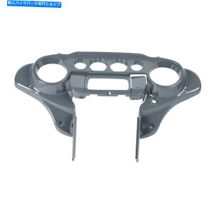 Fairings n[[GNgOCh14-23KVbvO[̓tFAOXs[h[^[Jo[tBbg Inner Fairing Speedometer Cover Fits For Harley Electra Glide 14-23 Gunship Gray