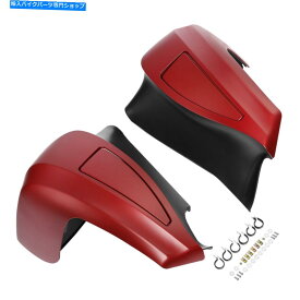 Fairings インドのスプリングフィールドにふさわしいABSローバーベントフェアリング16-23 2022ルビースモーク ABS Lower Vented Fairing Fit For Indian Springfield 16-23 2022 Ruby Smoke