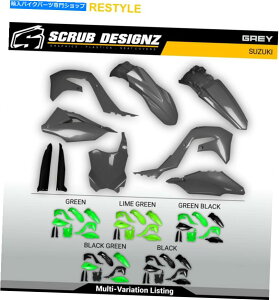 Fairings Polisport Restyle Kawasaki KX125 KX250 2003�v���X�`�b�N�L�b�g +�t�H�[�N�K�[�h Polisport Restyle Kawasaki KX125 KX250 2003 Plastic kit + fork guards