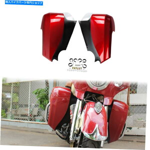 Fairings Ch̎񒷂ɂӂ킵n[hbhEAOAZu16-18 16 17 Hard Red Lower Fairings Assembly Fit For Indian Chieftain Dark Horse 16-18 16 17