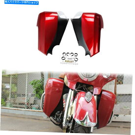 Fairings インディアンチーフテンクラシック2018-2019米国に適しているハードレッドレアリングアセンブリ Hard Red Lower Fairings Assembly Fit For Indian Chieftain Classic 2018-2019 US