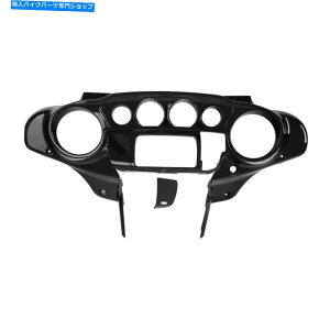 Fairings n[[GNgOChɓKN₩ȍ̓tFAOXs[h[^[Jo[14-22 Vivid Black Inner Fairing Speedometer Cover Fit For Harley Electra Glide 14-22