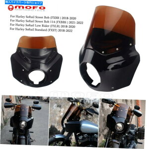Fairings n[[̂߂̃tgtFAOw/11 ''tgKXfxlrXg[g{u114 fxbbs Front Fairing w/11'' Windshield For Harley Low Rider FXLR Street Bob 114 FXBBS