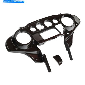 Fairings n[[c[OXg[gOChɂӂ킵obgEBOCi[tFAO14-22ubNtHXg Batwing Inner Fairing Fit For Harley Touring Street Glide 14-22 Black Forest