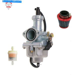 Carburetor �A�|��RFZ X18 125�X�Y�LDR125�p�G�A�t�B���^�[�t���V�����L���u���^�[�Y������ New Carburetor Carb With Air Filter for Apollo RFZ x18 125 Suzuki DR125�y���s�A���i�z