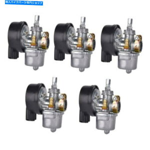 Carburetor 5*ブラックキャブレターフィット49 60 66 80cc 2ストロークエンジン電動自転車 5* Black Carburetor Fits 49 60 66 80cc 2 Stroke Engine Motorized Bicycle