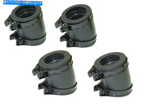 Carburetor 71-76z_CB750KCe[NZbgCT[g[^[u[c4Ce[NNv21-CB750KINBT-1 71-76 HONDA CB750K INTAKE SET INSULATOR BOOTS 4 INTAKES CLAMPS 21-CB750KINBT-1