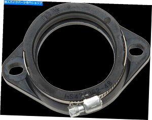 Carburetor ~NjLu^[zC}jz[h48mmo[tW}EgA_v^[n[[ Mikuni Carburetor Intake Manifold 48mm Rubber Flange Mount Adapter Harley