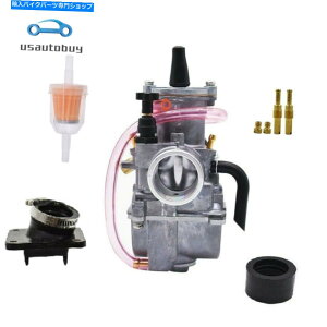 Carburetor }nYZ80̋zC}jz[hu[cVPWK28Lu^[1977-2001 New PWK28 Carburetor With Intake Manifold Boot For Yamaha YZ80 1977-2001