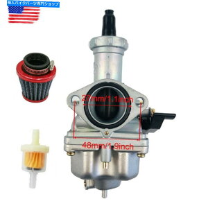 Carburetor �A�|��RFZ x18�X�Y�L125 DR125�p�G�A�t�B���^�[�t���L���u���^�[�Y������ Carburetor Carb With Air Filter for Apollo RFZ x18 Suzuki 125 DR125�y���s�A���i�z