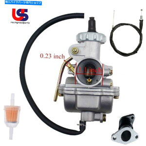 Carburetor z_CRF80F 2004-2013̃XbgP[uƃCe[N}jz[hu[ctLu^[ Carburetor With Throttle Cable & Intake Manifold Boot For Honda CRF80F 2004-2013