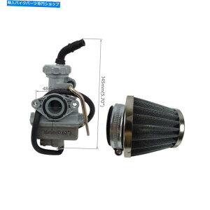 Carburetor �G�A�t�B���^�[ +�L���u���^�[16mm�Y�������L�b�g50/70/90/110cc�_�[�g�s�b�g�o�C�NCRF50 SSR TTR Air Filter + Carburetor 16mm Carb Kit 50/70/90/110cc Dirt Pit Bike CRF50 SSR TTR�y���s�A���i�z