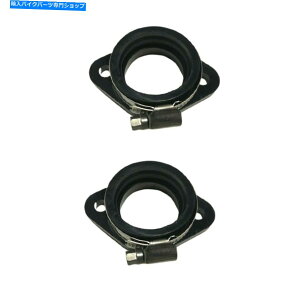 Carburetor 2 xV30-34mmLu^[StW~NjMVM34200K M-VM34-200K 2 X New 30-34mm Carburetor Rubber Flanges For Mikuni MVM34200K M-VM34-200K