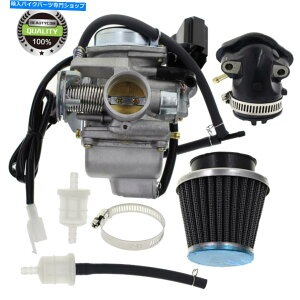Carburetor 125cc 150cc PD24j Gy6 Go Kart Scooter 152QMI 157QMJ w/GAtB^[̃Lu^[ Carburetor for 125cc 150cc PD24J GY6 Go Kart Scooter 152QMI 157QMJ w/ Air Filter