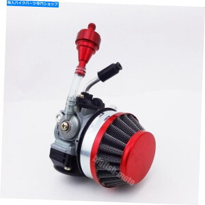 Carburetor d]Ԏ]ԃ[VOLu^[2Xg[N49 50 60 66 80ccԒY Motorized Bicycle Bike Racing Carburetor 2 Stroke 49 50 60 66 80cc Red Carb