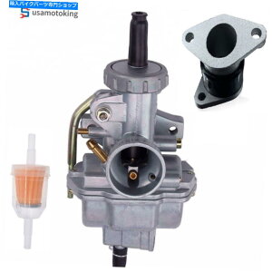 Carburetor z_XR80 1979-1984 XR80R 1985-2004 US̃Lu^[ƋzC}jz[hu[c Carburetor and Intake Manifold Boot for Honda XR80 1979-1984 XR80R 1985-2004 US